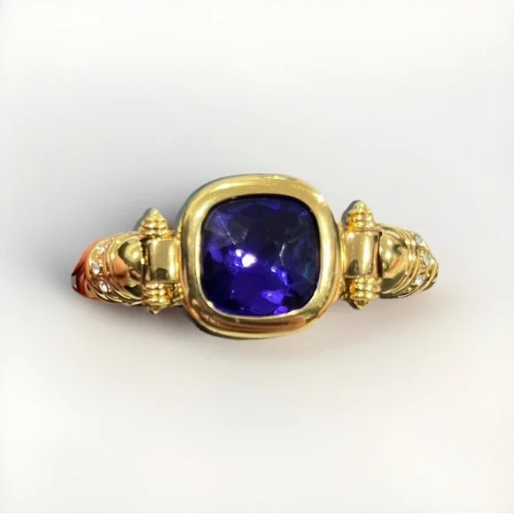 Vintage Joan Rivers interchangeable stones bracelet - Picture 9 of 9